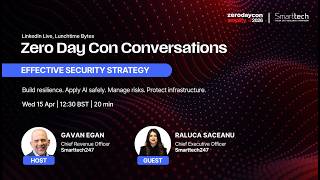 Building an Effective Security Strategy | Gavan Egan & Raluca Saceanu on Cyber Resilience