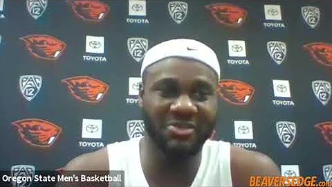 Oregon State MBB Talks Win Over USC