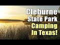 Cleburne state park texas camping fishing boating swimming biking  hiking