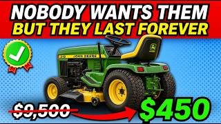 The Only 5 Dirt-Cheap Riding Mowers Nobody Wants To Buy (But They'll Last Forever)