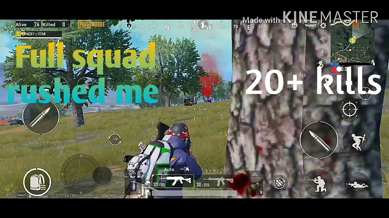 Full squad rushed me then this happens 😱(20+ kills)😱