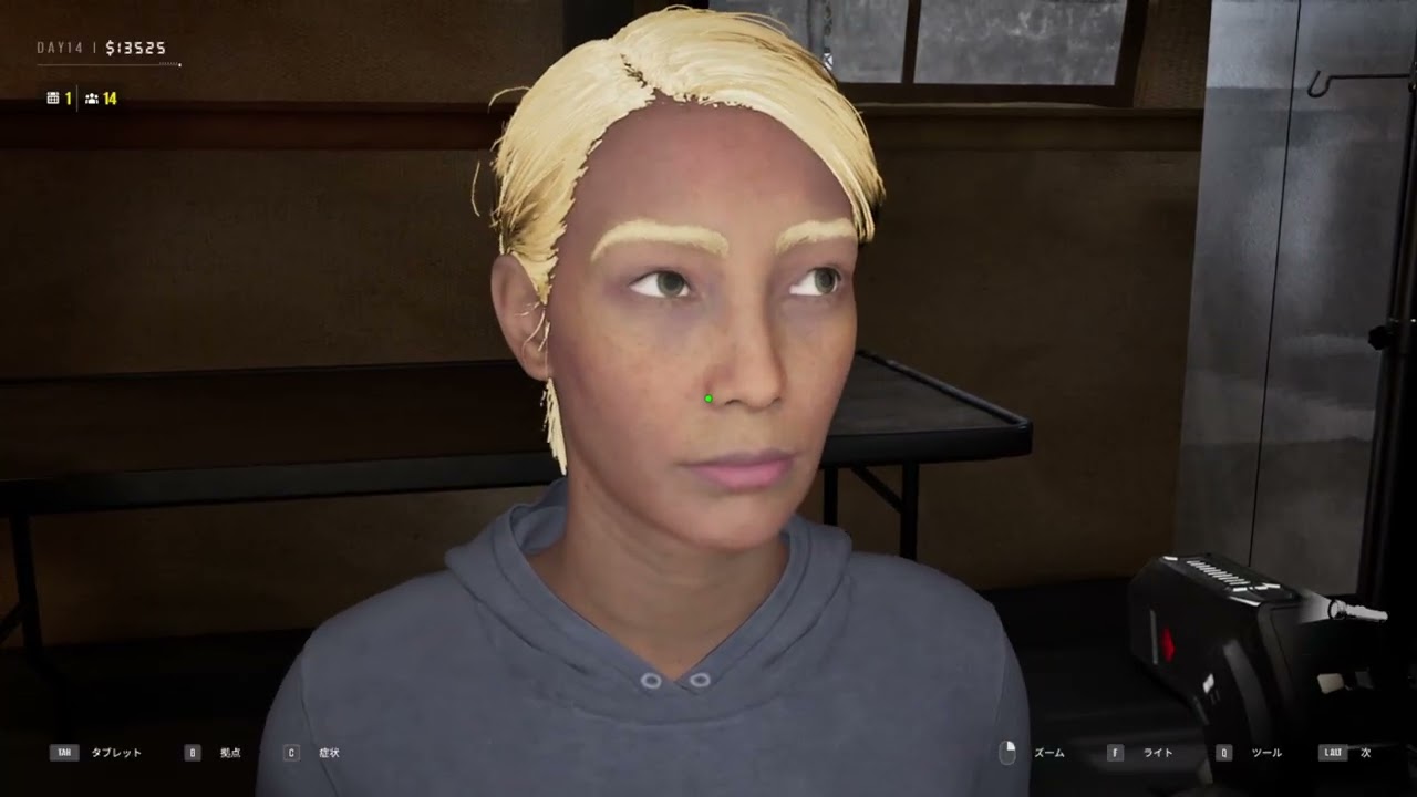 検問ゲーム。顔を見れば人間かゾンビかすぐわかります。はい、ゾンビ、ゾンビ、はい……あれ？【QUARANTINE ZONE】#2