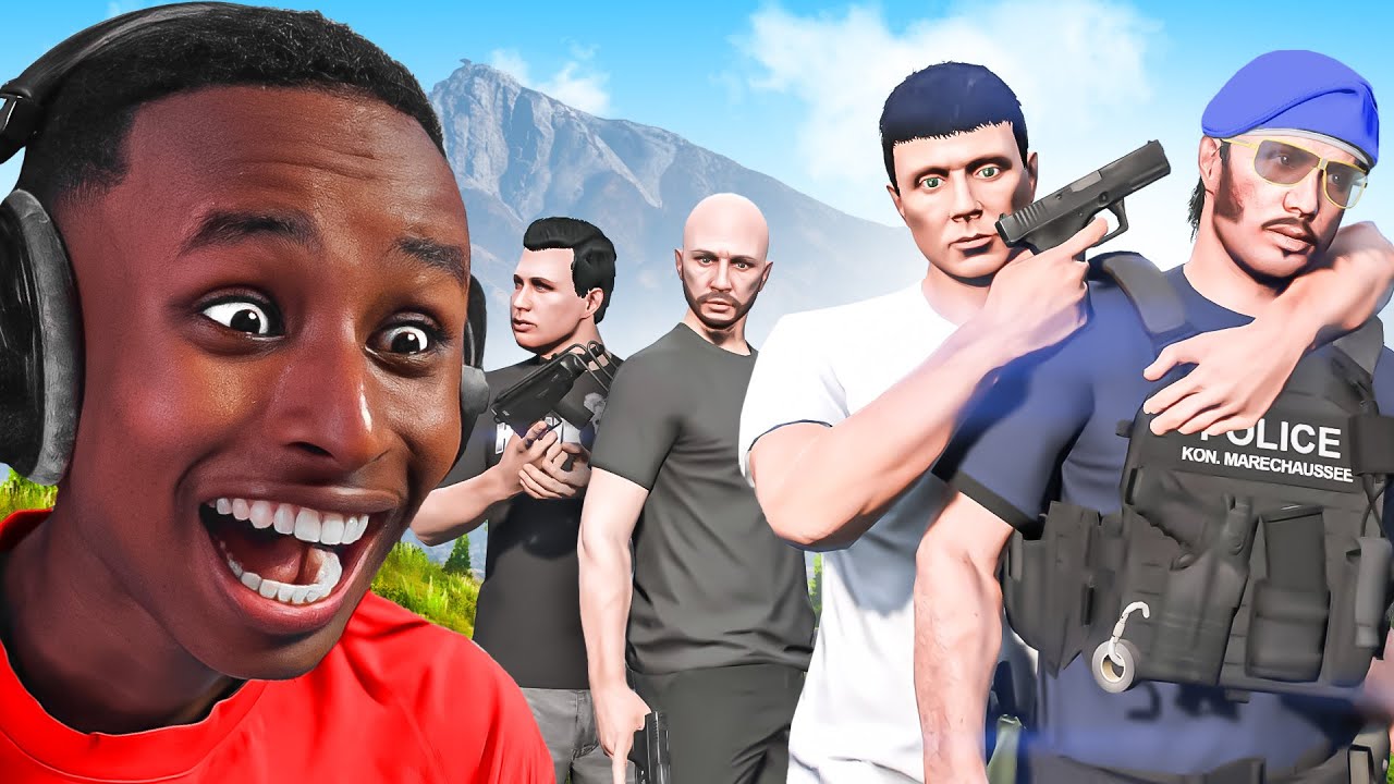 Mohamed Ali Gijzelt KMAR Met Rico & Badr.. (GTA RP)