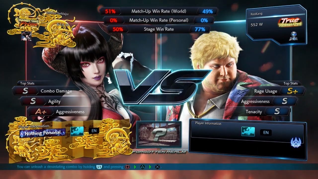 Tekken 7: Online Challenge #1 EU WEST TOP 8 (RIZE EMINOR) vs (DG ROO KANG)