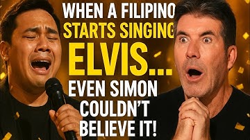 “When a Filipino Started Singing Elvis… Even Simon Cowell Couldn’t Believe His Ears! | Emotional...