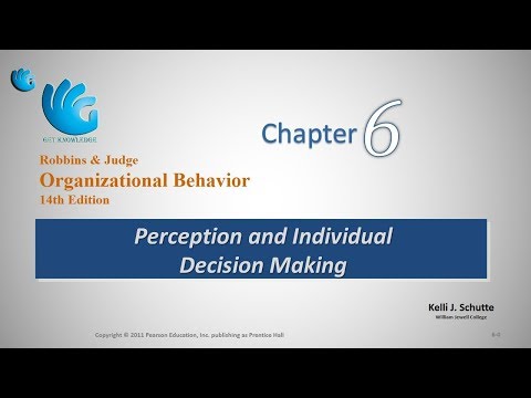 Perception And Decision Making Organizational Behavior