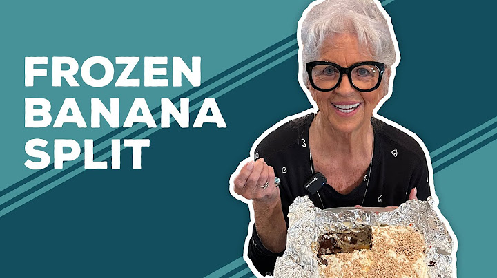 Love & Best Dishes: Frozen Banana Split Recipe | Easy No Bake Dessert Ideas