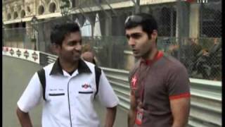 Celebrity Monaco Track Walk with Karun Profile