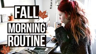 FALL / BACK TO SCHOOL MORNING ROUTINE