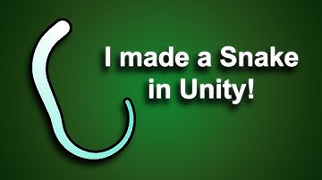 I made a Snake in Unity!