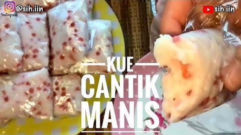 Kue Cantik Manis (Indonesian Sweet Pretty Cake)