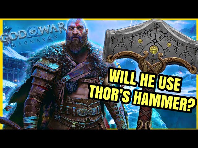 Theory: Kratos gets mjolnir, gives it to the brothers, they give it a long  handle, Kratos gets lightning sledgehammer. : r/GodofWar