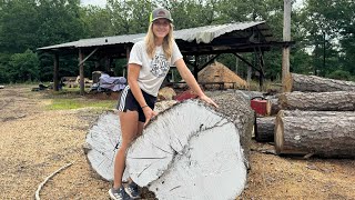 This LOG was a NIGHTMARE! (Beautiful, So its WORTH it!?)