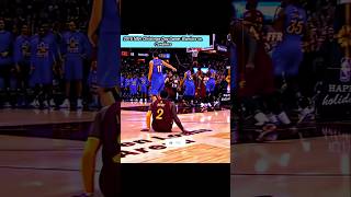 Kyrie Irving's game-winning shot against the Warriors on Christmas Day