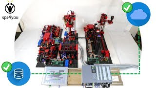 Fischertechnik SPS-Modell Fabrik Simulation mit Siemens S7-1500