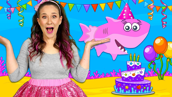 Baby Shark Birthday Party 🦈🎂