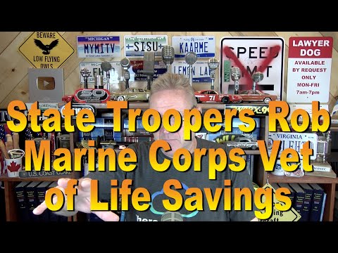 Nevada Troopers Rob Marine Corps Vet of Life Savings