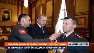 Cumhurbaşkanı Erdoğan Yaverini Çakıyla Sınadı