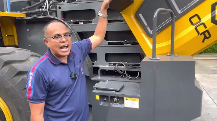 XC958EV รถตักล้อยางไฟฟ้า 100% ของ XCMG มาโชว์แล้วที่นี้เซ็นทรัลสุราษฎร์ โทร 086-4914246 เจน XCMG