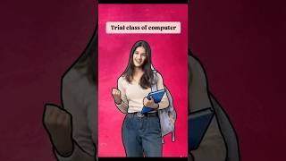 aaj mai gayi apni first computer class ke liye #shorts #viral