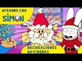 Simòn *Decoraciones Navideñas* Aprende con Simon [Dibujos animados para niños]