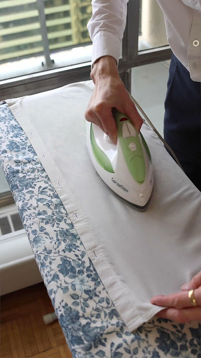 How to Iron a Shirt ... Properly