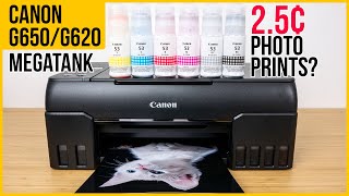Canon G650/G620 MegaTank photo printer review | Very low costs prints | Quality, speed, features screenshot 5