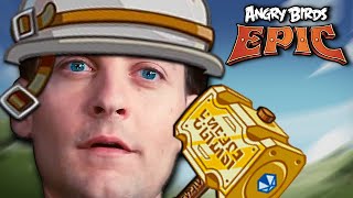 Angry Birds Epic but i accidentally discovered the funniest strategy screenshot 5