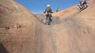 The Escalator in Moab on Hell's Revenge 4X4 trail