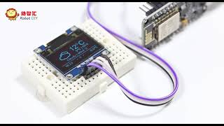 9.9 dollar ESP8266 Weather Station DIY with Temperature Humidity OLED 0.96 for Arduino IDE  Nodemcu