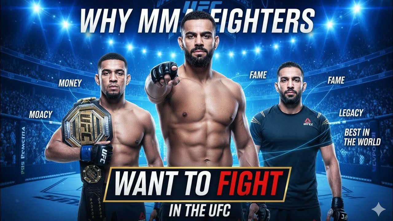Why every MMA fighter wants to fight in UFC? What is the reason?