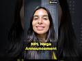 Biggest NPL Announcement 😱 LIVE Today 6:30 PM