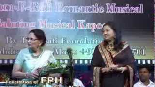 Rafi Foundation's Romantic Rafi IV. Felicitation Of The FPH