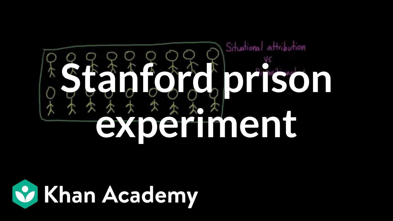 A closer look at the Stanford prison experiment | Behavior | MCAT | Khan Academy