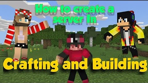 How to Make a Server In Crafting and Building! | Tutorial Video | Aternos Server In Mcpe