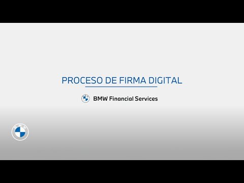 BMW Financial Services - Proceso de Firma Digital