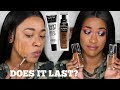 NYX CANT STOP WONT STOP FOUNDATION WEAR TEST & SWATCHES!