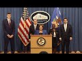 Justice Department Press Conference Regarding Ransomware Attack on Colonial Pipeline