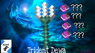 Trident Dewa Dengan Menggunakan Buku Sihir, BISA TERBANG!- Minecraft PE screenshot 4