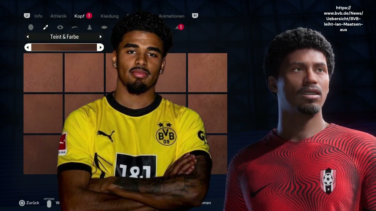 IAN MAATSEN EA FC 24 FACE CREATION - EA FC 24 Pro Clubs