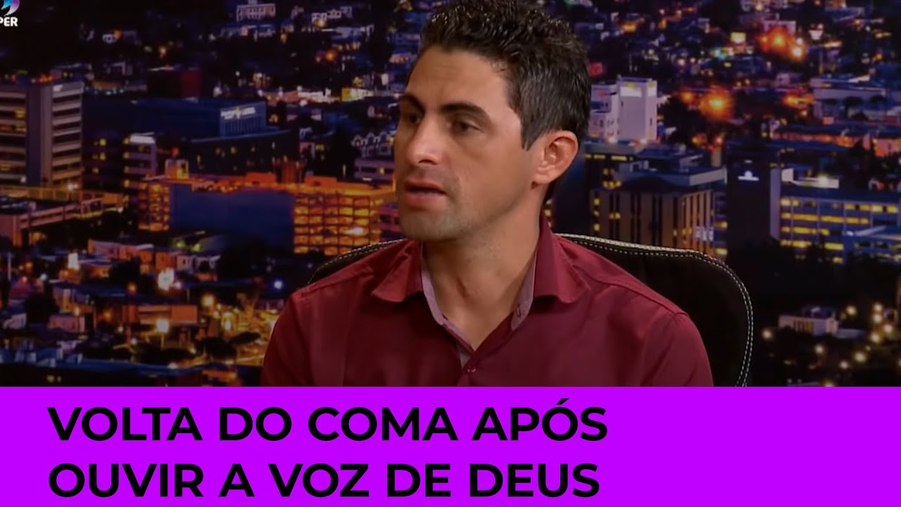 “Deus falou comigo”, conta homem que ficou 20 dias em coma e voltou ao ouvir o Senhor | NOITE E CIA
