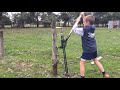 How to remove a fence post in under 5 minutes......without digging