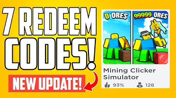 Mining Clicker Simulator CODES 2024 - EVERY WORKING CODES | ALL ROBLOX CODES