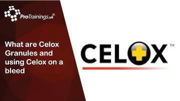 What are Celox Granules and using Celox on a bleed