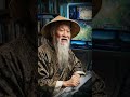 #funny #shorts #lifelessons #life #ai Elderly sage tells phrase with “super deep”