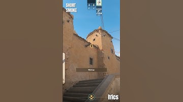 DUST 2 SHORT SMOKE! CS2 #counterstrike #cs2 #gaming #fps  #dust2 #smoke #csgo