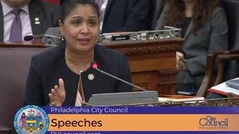 Councilmember Quiñones Sánchez on Safe Injection Sites and Community Trust 2-27-2020