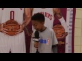 Miles Brown Sizes Up the Cavs' Shoe Size