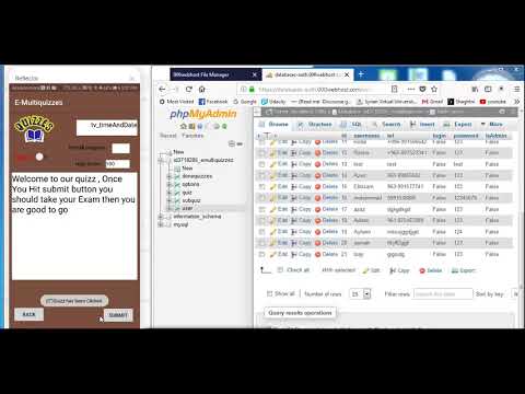 Android Studio: Create a Multiple Choice Quiz apk using php and MYSQL ...