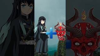Demon slayer characters x devil form 😍😍🖤 #demonslayer #ytshorts #anime #shorts #viral